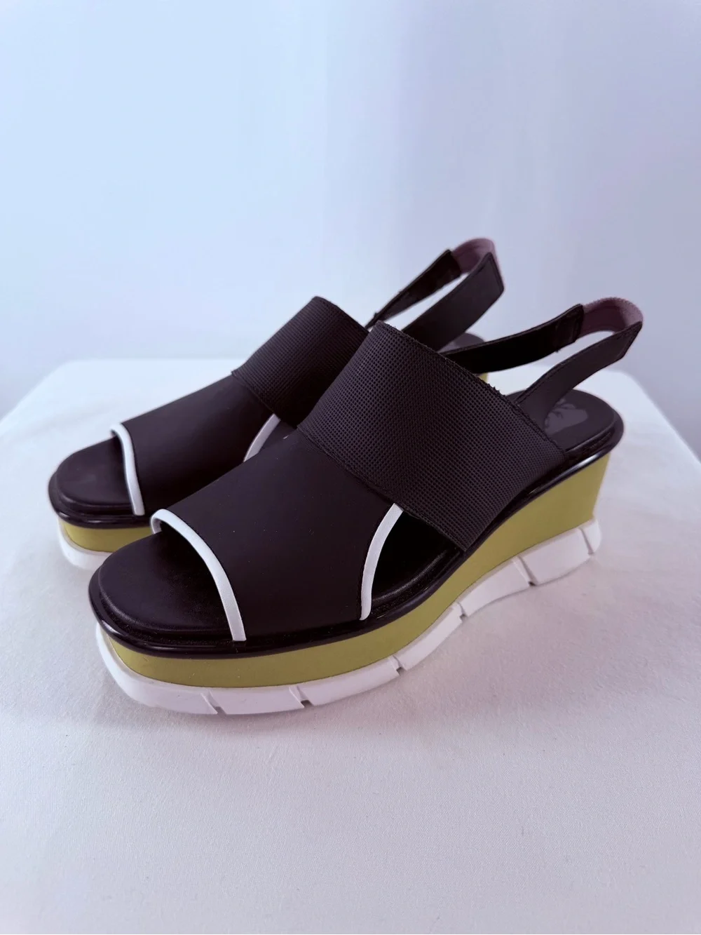 Sorel slingback platform